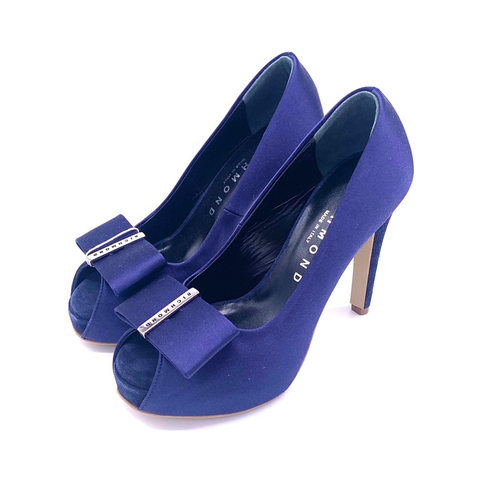 NEW! RICHMOND RASO BLUE HEEL SIZE 36